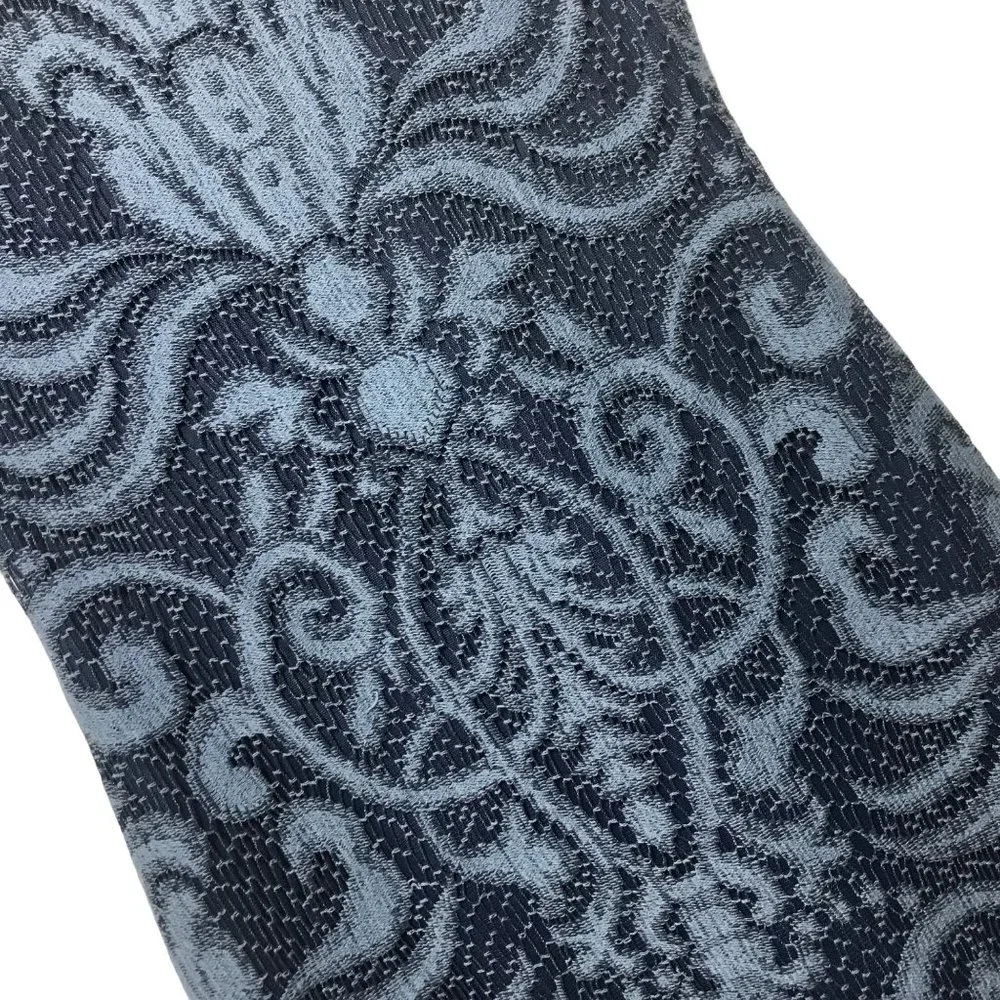 Julia Jordan Blue Crochet Lace Sheath Dress Cap Sleeve Women’s Size 8 - Picture 6 of 9